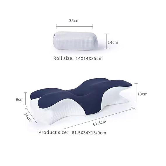 Premium Memory Foam Neck Pillow – Orthopedic Support for Tailbone.