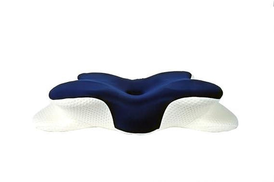 Premium Memory Foam Neck Pillow – Orthopedic Support for Tailbone.