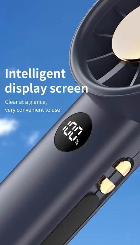 Portable Fan, Handheld Fan Personal Travel Fans  Foldable Fan.
