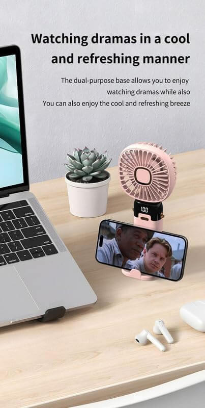 rechargeable handheld fan