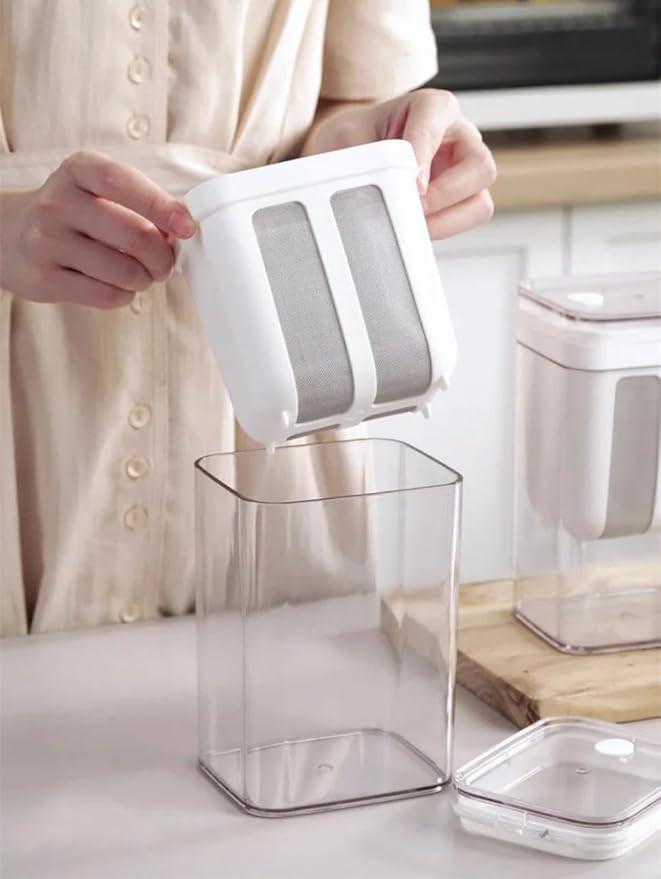 Curd Greek Yogurt & Hung Curd Maker ,Fine Mesh with Lid ,Hung Box.
