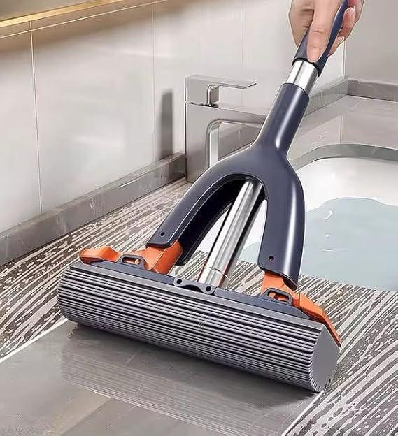 Mini Sponge Mop with 2 Super Absorbent Refills.