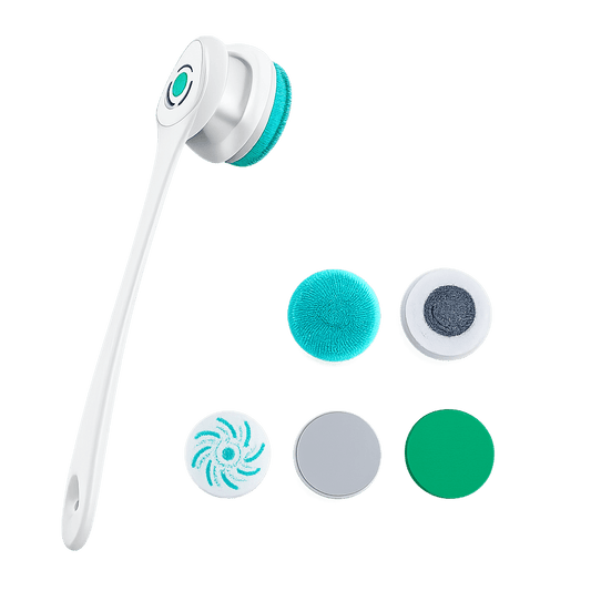 Bath Brush Rechargeable Back Washer for Deep Body Cleaning