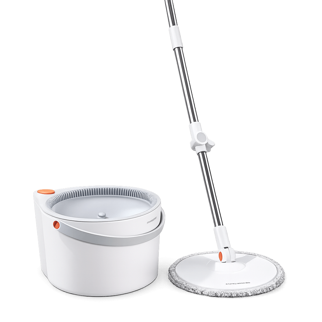 Mop with Bucket | 360° Spin Floor Cleaning Mop Set