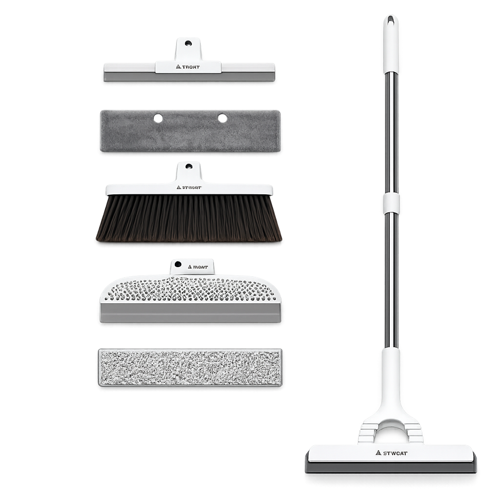 5 in 1 Mop Set for Floor & Bathroom Cleaning SYSVENT