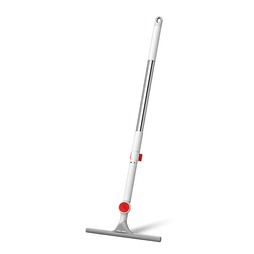 Flat Floor Cleaning Mop with 360° Rotating Head & Dual-Sided Microfiber Pad