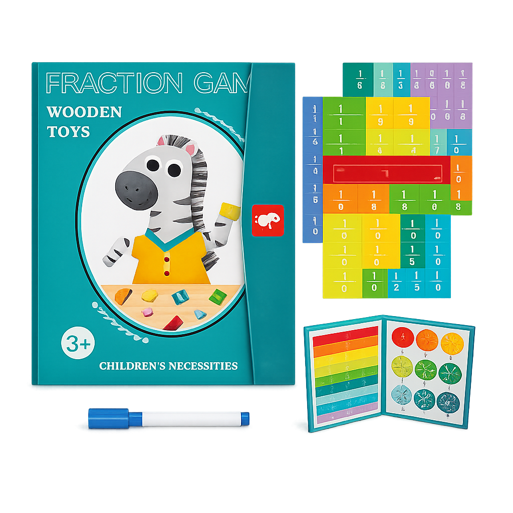 Baby Toys for Kids 3+ | Wooden Magnetic Math Learning Board