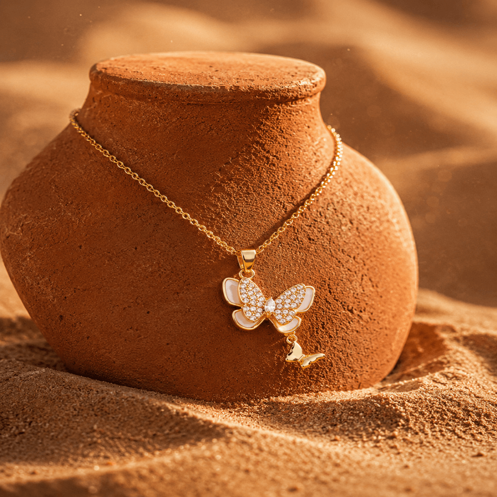 Premium Gold Plated beautify Chain Necklace for Women and girls