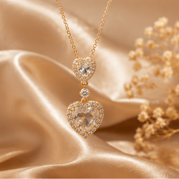 SYSVENT Gold Plated Jewellery Necklace for Women | Birthday & Anniversary Gift