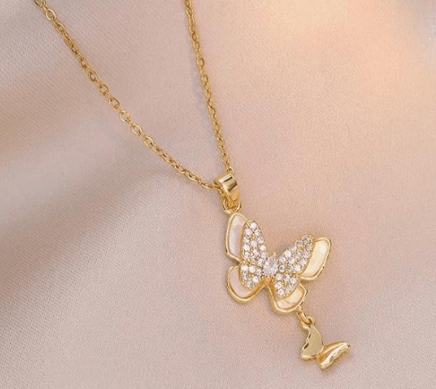 Premium Gold Plated beautify Chain Necklace for Women and girls