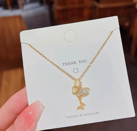 Premium Gold Plated beautify Chain Necklace for Women and girls