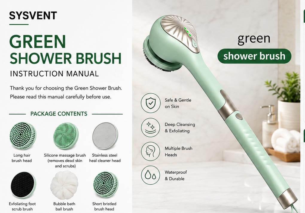 Silicone Body Scrubber