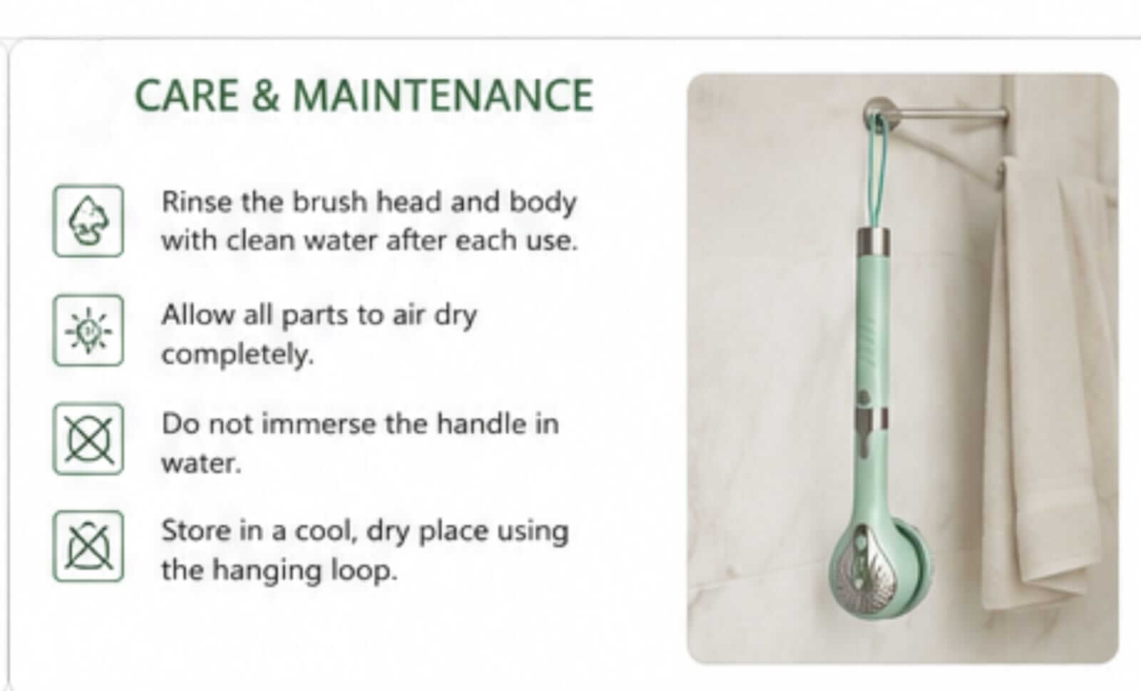 Silicone Body Scrubber