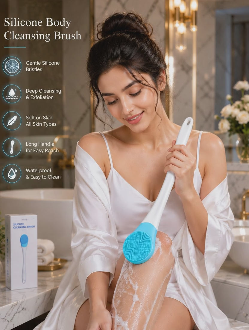 Body Scrubber, Durable Deep Cleaning Massage.